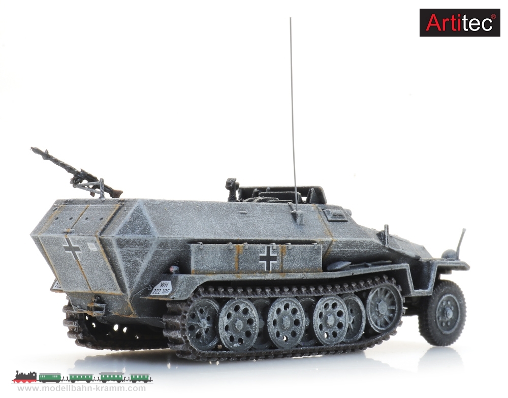 Artitec 6870522, EAN 8720168705228: H0 WM Sd.Kfz. 251/9 Ausf. C Stummel Fertigmodell