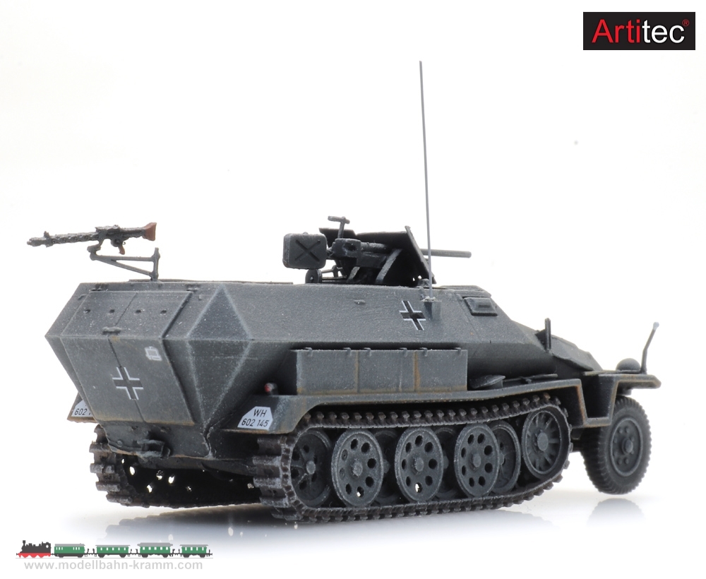 Artitec 6870525, EAN 8720168705259: H0 WM Sd.Kfz. 251/10 Ausf. C, 3.7cm Pak Fertigmodell