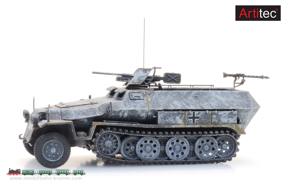 Artitec 6870527, EAN 8720168705273: H0 WM Sd.Kfz. 251/10 Ausf. C, 3.7cm Pak Fertigmodell