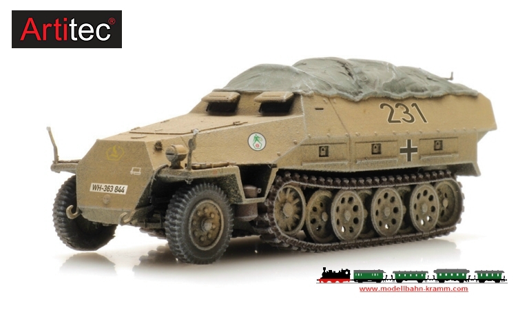 Artitec 6870530, EAN 8720168702715: H0 SdKfz 251 1 Ausf D Wehrmacht Fertigmodell
