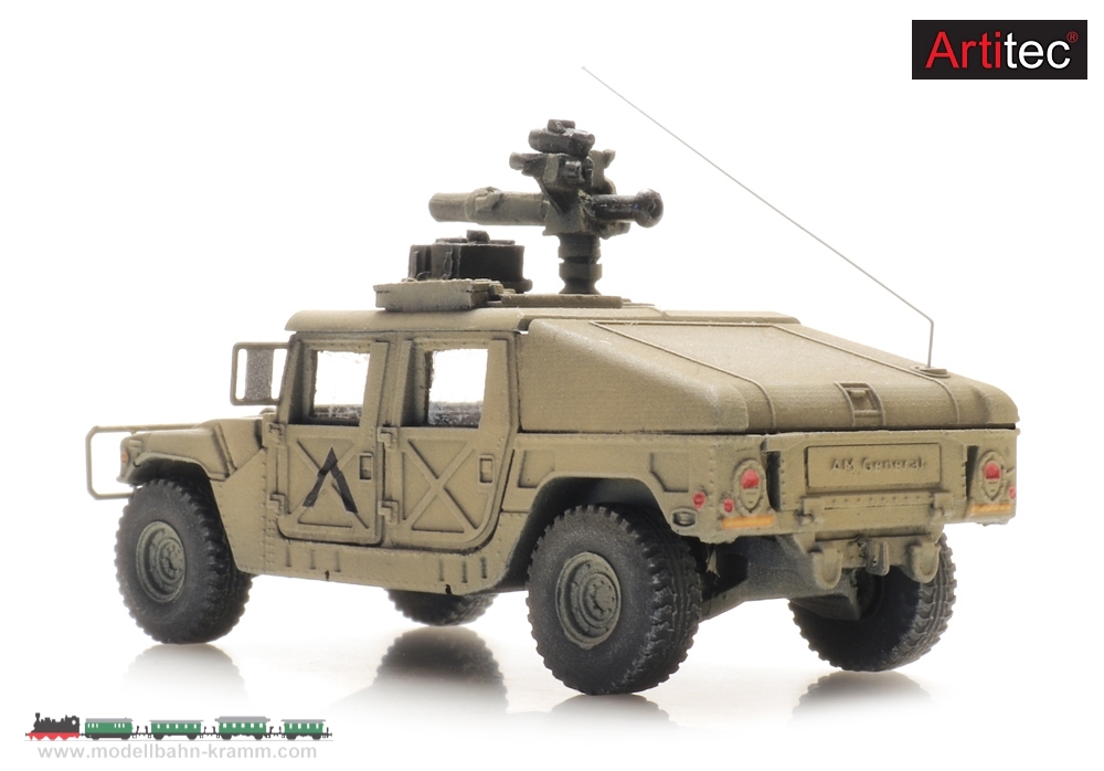 Artitec 6870539, EAN 8720168705389: US Humvee Desert TOW