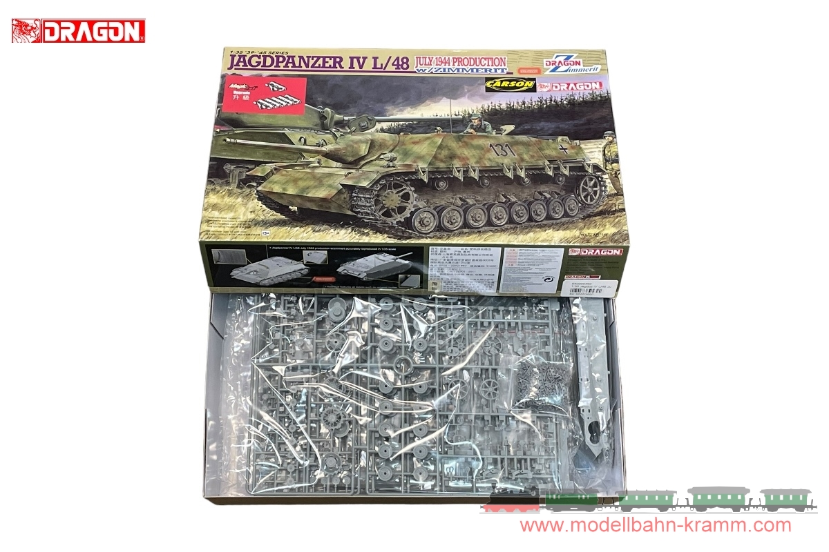 Dragon 540006369, EAN 89195863690: 1:35 Bausatz German Jagdpanzer IV L/48 July ´44 Prod. w/Zimmerith