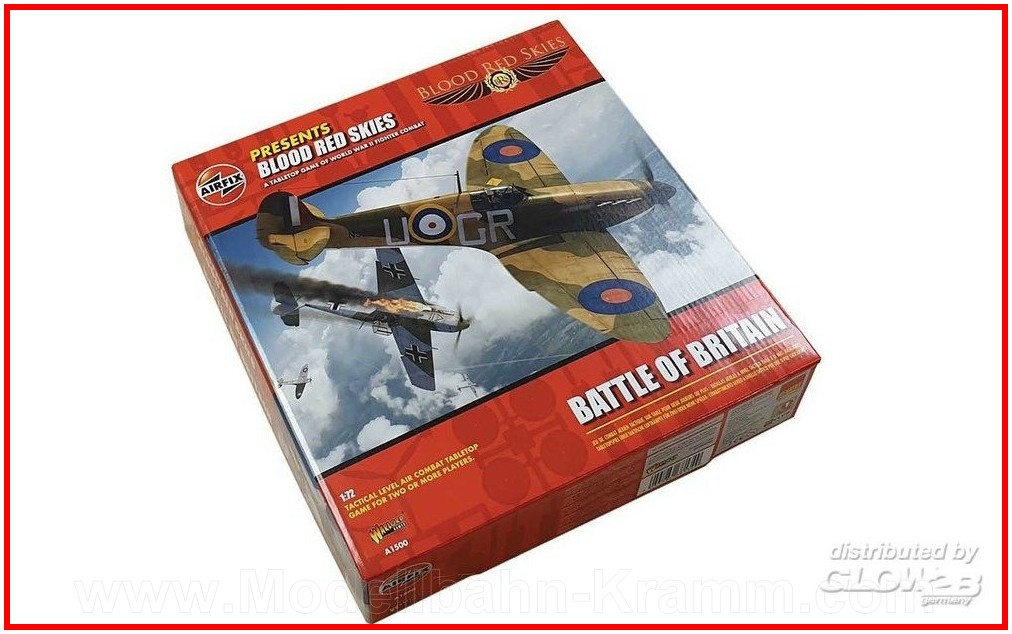 Airfix 1500, EAN 5055286681349: 1/72 Battle of Britain - Blood Red Skies