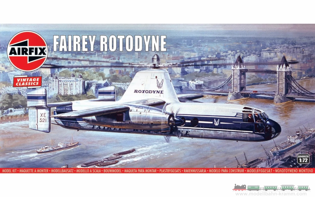 Airfix A04002V, EAN 5063129001186: 1/72 Fairey Rotodyne