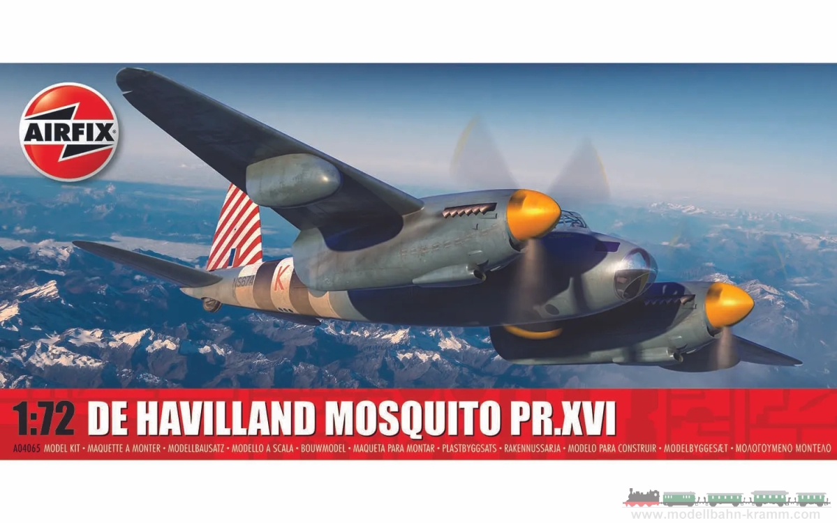 Airfix A04065, EAN 5063129000844: De Havilland Mosquito PR.XVI