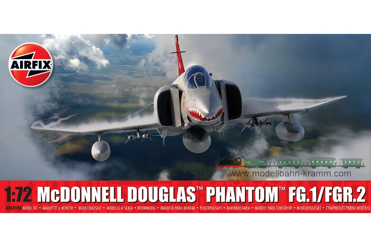 Airfix A06019A, EAN 5063129001568: 1/72 McDonnell Douglas Phantom FG.1/FGR.2