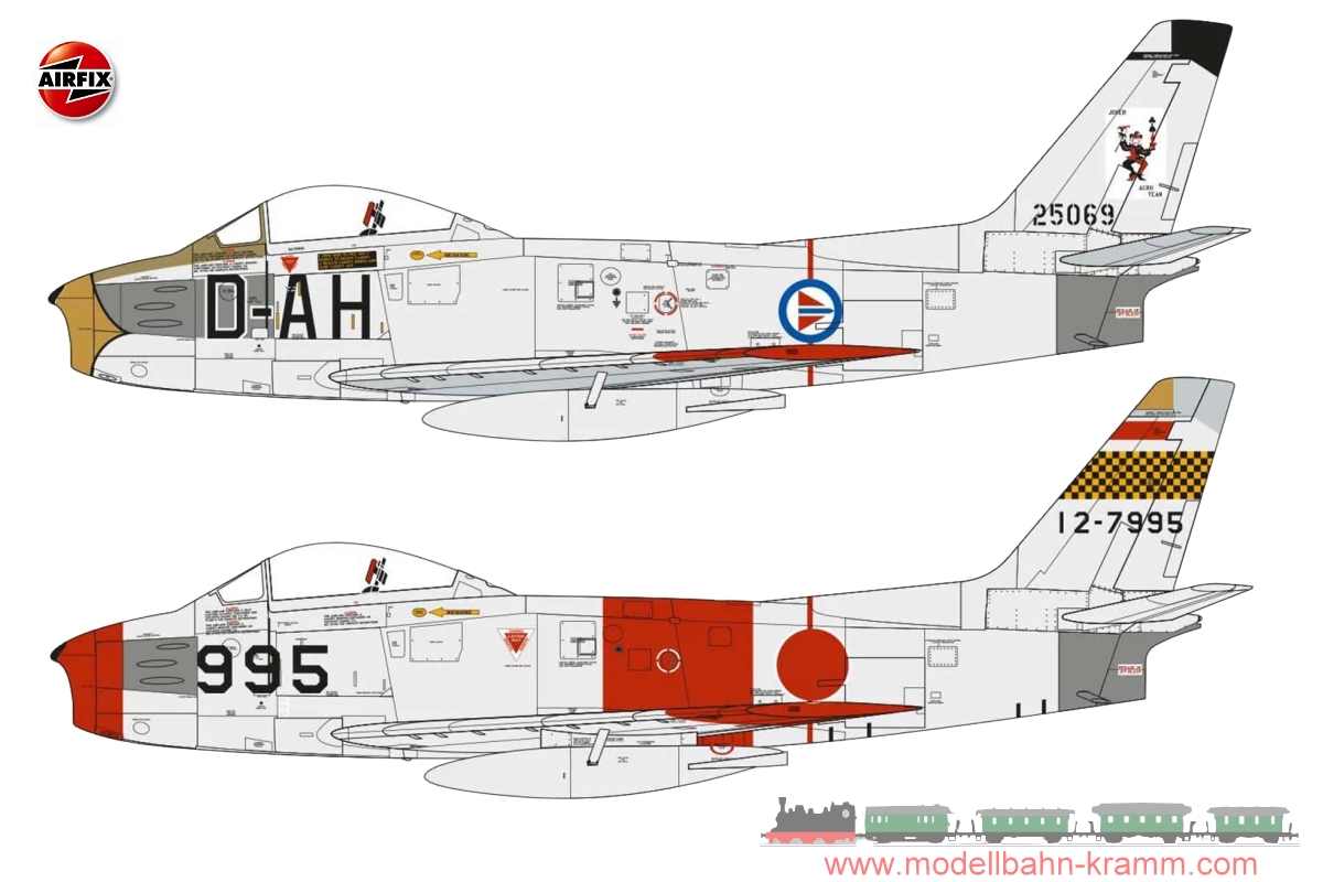 Airfix A08110, EAN 5055286709333: North American F-86F-40 Sabre