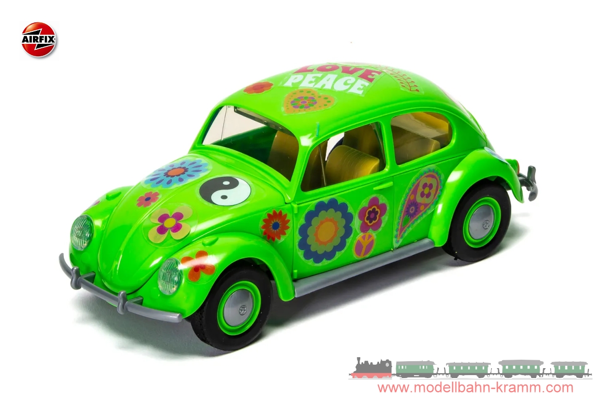 Airfix J6031, EAN 5055286661396: Quickbuild VW Beetle Flower-Power