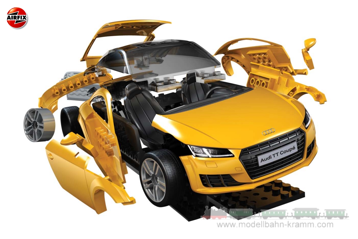 Airfix J6034, EAN 5055286661389: QuickBuild Audi TT Coupe plug-in kit