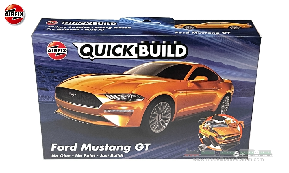 Airfix J6036, EAN 5055286661433: QuickBuild Ford Mustang GT Coupe Kit