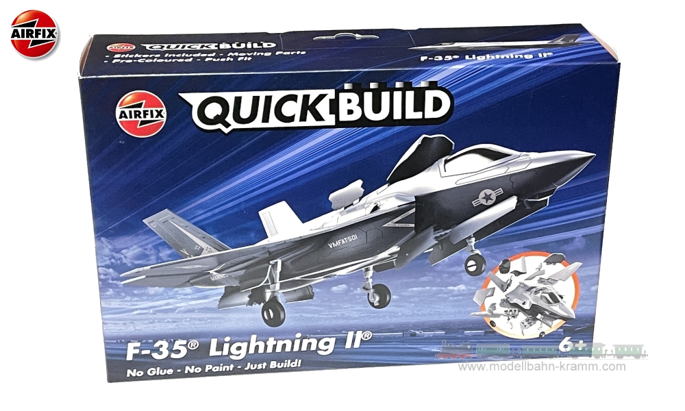 Airfix J6040, EAN 2000075305374: Steckbausatz QuickBuild F-35 Lightning