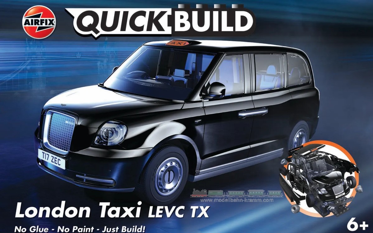 Airfix J6051, EAN 5055286686504: QUICKBUILD London Taxi