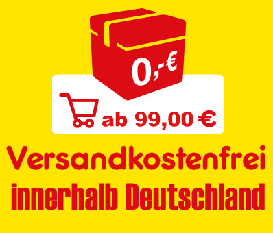 Zur Zeit liefern wir ab 60 EUR Versandkostenfrei (Deutschlandweit)