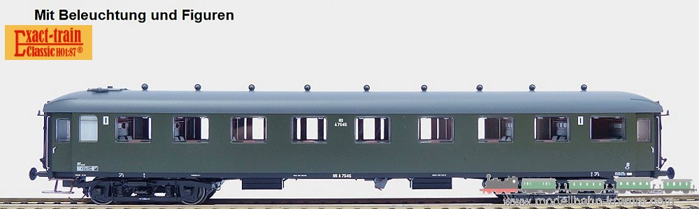 NS A7545 grün, graues Dach mi