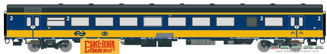 Exact-train 11023, EAN 7448133888851: NS ICRm Garnitur 1 (Amsterdam