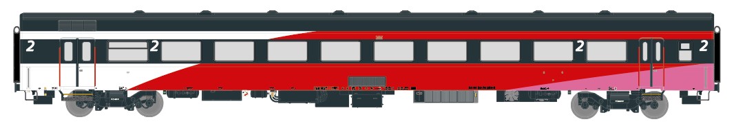 Exact-train 11130 NS Reisezugwagen ICRm Hispeed B Ep.5
