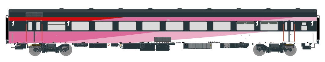 Exact-train 11131 NS Reisezugwagen ICRm Hispeed A Ep.5