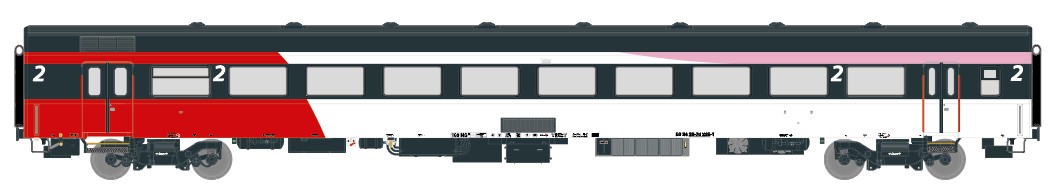Exact-train 11132 NS Reisezugwagen ICRm Hispeed B Ep.5