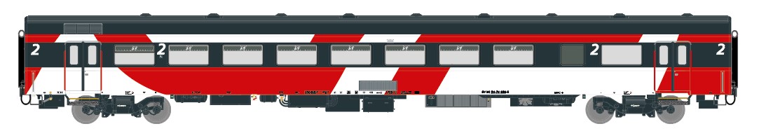 Exact-train 11133 NS Reisezugwagen ICRm Hispeed Bd Ep.5