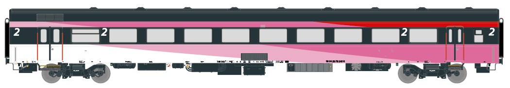 Exact-train 11135 NS Reisezugwagen ICRm Hispeed B Ep.5