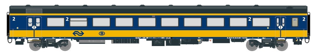 Exact-train 11159 NS Reisezugwagen ICRm 2.Kl./Gepäck Ep.6