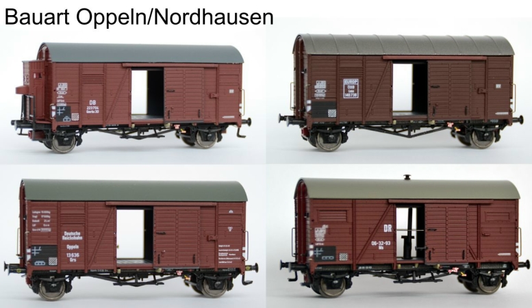 Exact-train 20194 DB ged. Güterwg. Oppeln Set 3-tlg Ep.3