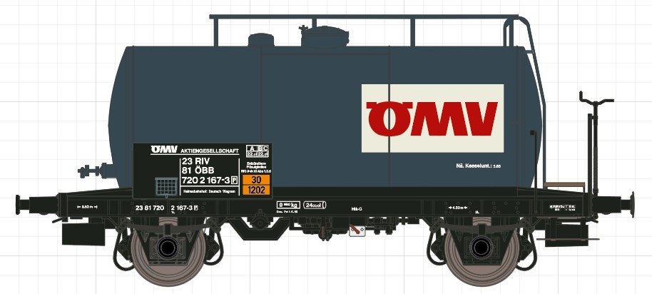 Exact-train 20522 ÖBB Leichtbau-Kesselwagen 24m3  Ep.4
