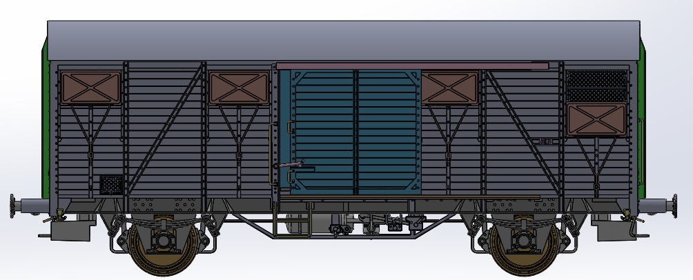 Exact-train 20991 DR gedeckter Güterwagen Gmms Ep.4