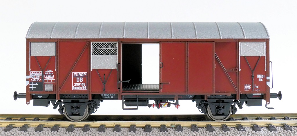 H0 DC Gedeckter Güterwagen Gmmhs EUROP DB