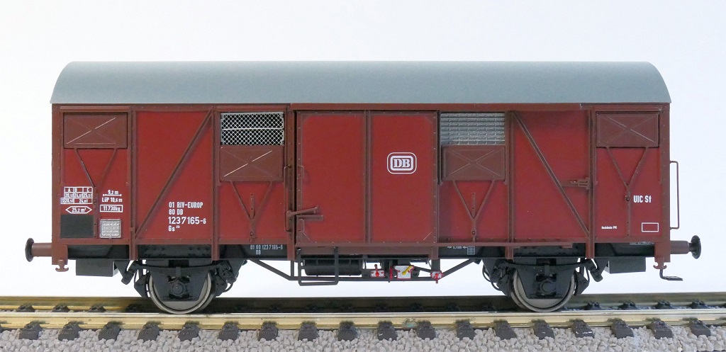 Exact-train 21007 DB gedeckten Güterwagen Grs 213 Ep.4