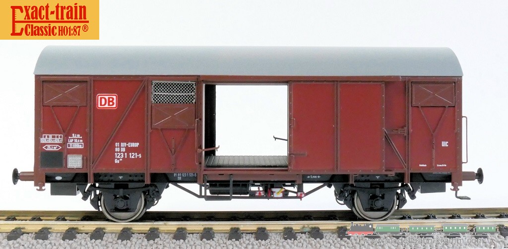 Exact-train 21054, EAN 7448131090041: DB Gs 211 EUROP mit braun Luf