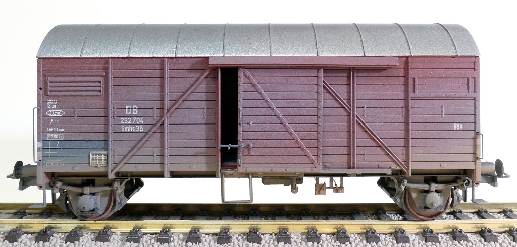 Exact-train 22082 DB gedeckter Güterwagen Gms35 EP.3