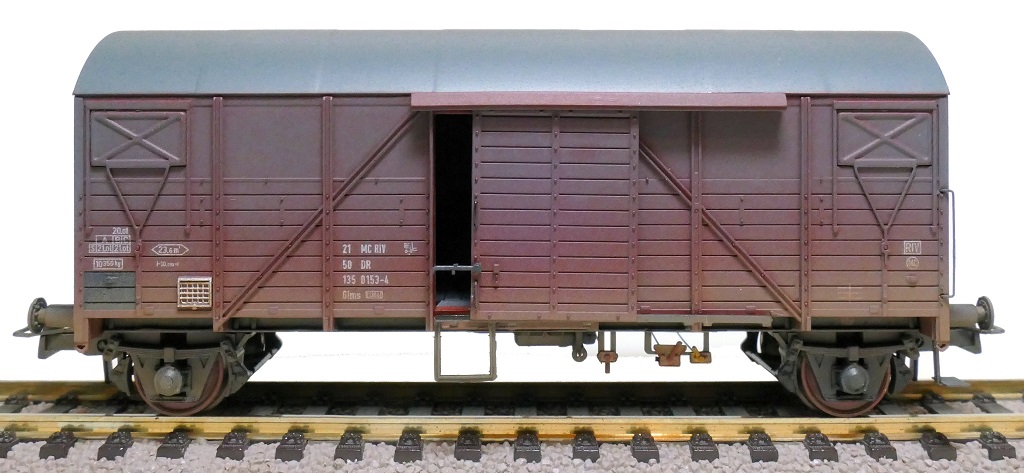 Exact-train 22097 DR gedeckter Güterwagen Glms Ep.4