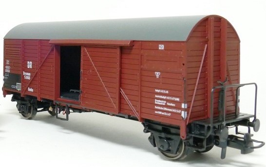 Exact-train 23601 DRB gedeckter Güterwagen Gmhs35 Ep.2
