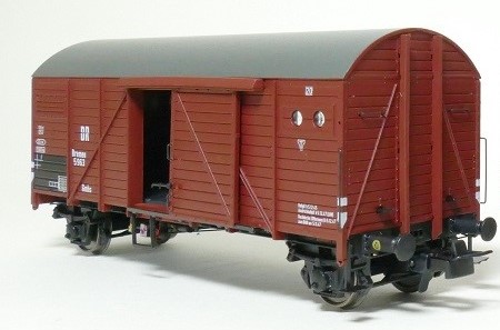 Exact-train 23602 DRB gedeckter Güterwagen Gmhs35 Ep.2