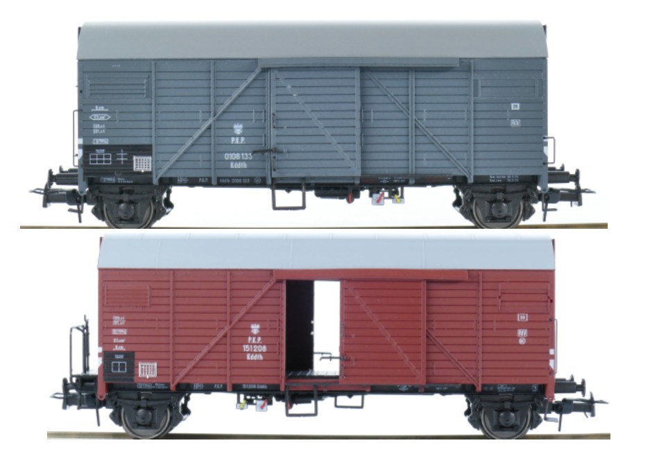 Exact-train 23711 PKP gedeckte Guterwagen-Set 2-tlg. Ep.3b