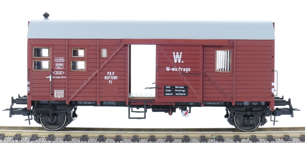 Exact-train 23725 PKP Güterzugbegleitwagens Pwgs44 Ep.3