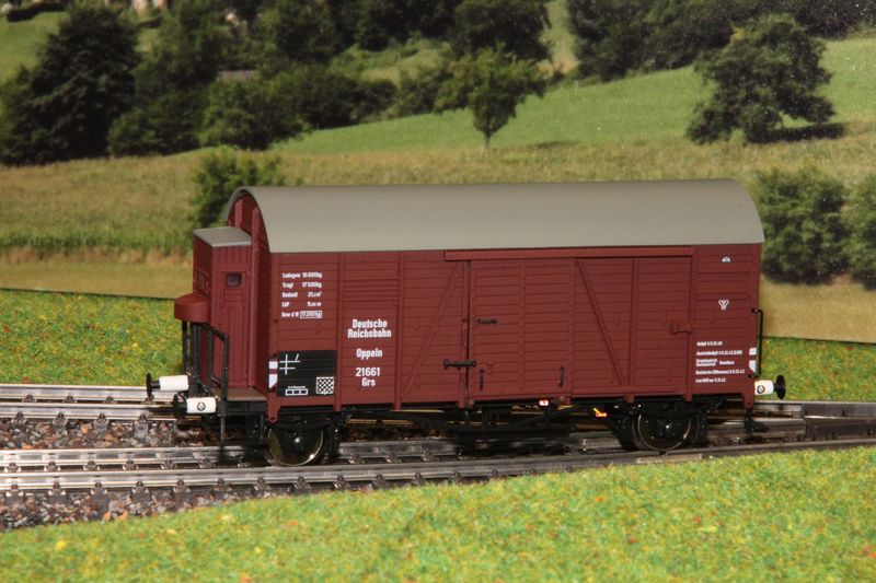 Exact-train 24020 DRG gedeckter Güterwagen Oppeln Ep.2