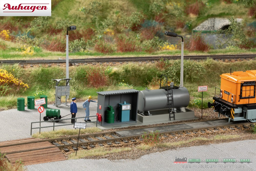Auhagen 11469, EAN 4013285114696: Switcher locomotive fuelling station