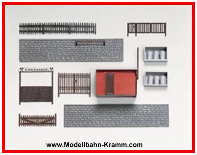 Auhagen 12256, EAN 4013285122561: H0 Tore mit Häuserzubehör