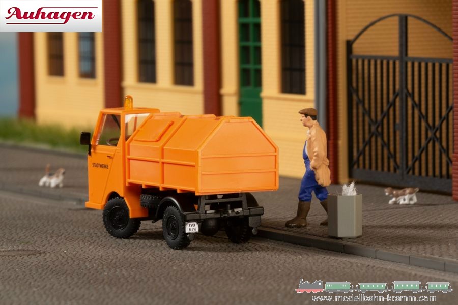 Auhagen 41672, EAN 4013285416721: Multicar M22 with waste collection tank