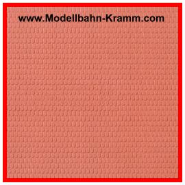 Auhagen 52216, EAN 4013285522163: H0 Dachplatten Biberschwanz