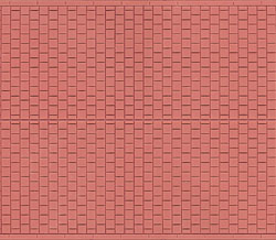 Auhagen 52224, EAN 4013285522248: H0 Dekorplatten Fußsteig rotbraun
