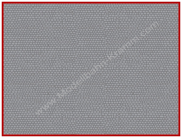 Auhagen 52236, EAN 4013285522361: H0 Pflastersteinplatten gerade