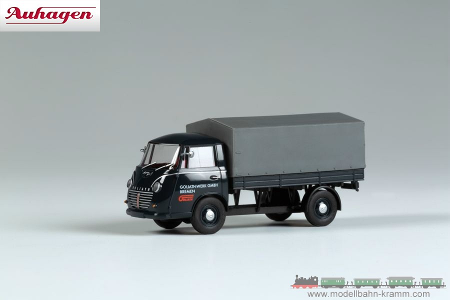 Auhagen 66027, EAN 4013285660278: Goliath-Werke flatbed truck with tarpaulin