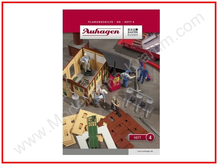 Auhagen 80004, EAN 4013285800049: Planungshilfe - Heft 4 H0