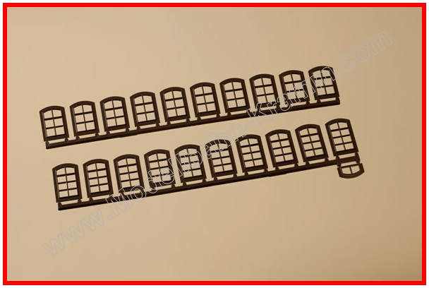 Auhagen 80204, EAN 4013285802043: H0 Fenster braun