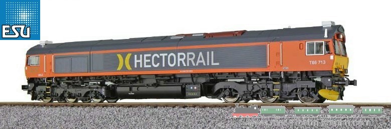 ESU 31284, EAN 4044645312841: H0 DC/AC Sound Diesellok Class66 Hectorrail