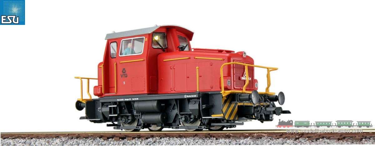 ESU 31435, EAN 4044645314357: H0 AC/DC Sound Diesellok KG230 VTG