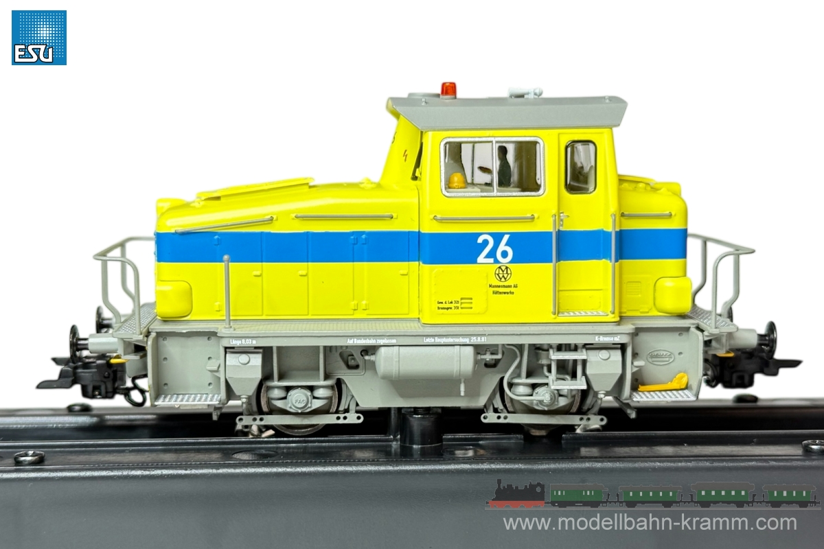 ESU 31439, EAN 4044645314395: H0 AC/DC Sound Diesellok KG230 Mannesmann